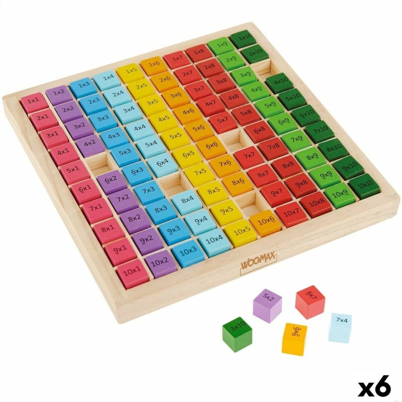 Jeu d’habileté Woomax 101 Pièces 19 x 2 x 19 cm (6 Unités)