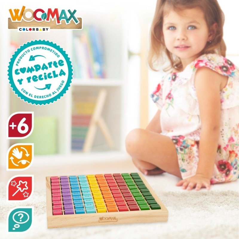 Jeu d’habileté Woomax 101 Pièces 19 x 2 x 19 cm (6 Unités)