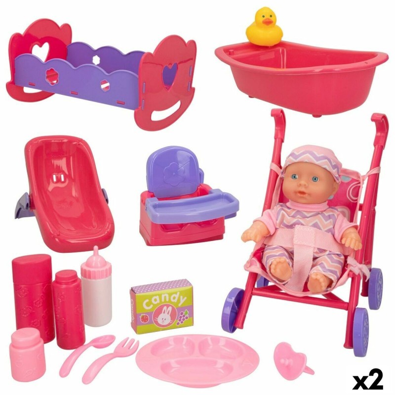 Accessoires pour poupées Colorbaby 2 Unités