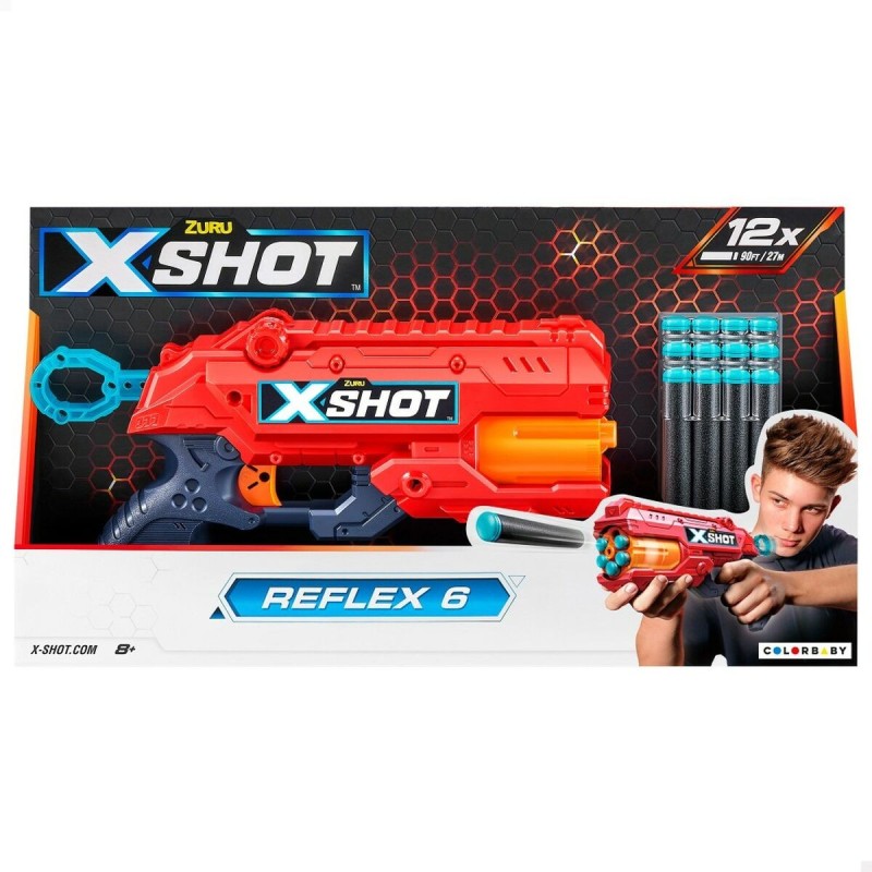 Pistolet à Fléchettes Zuru REFLEX 6