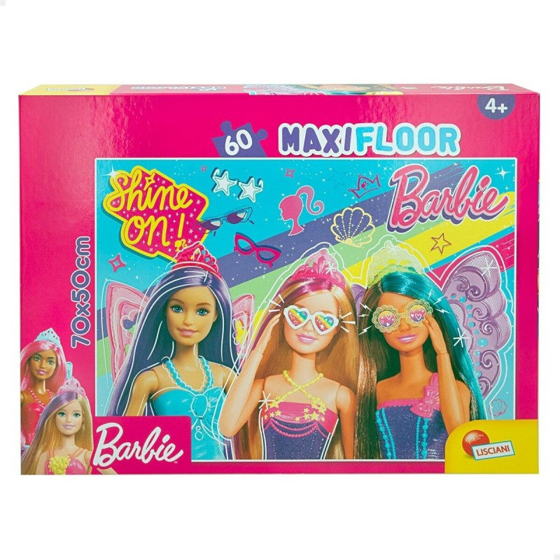 Puzzle Barbie MaxiFloor 60 Pièces 70 x 1