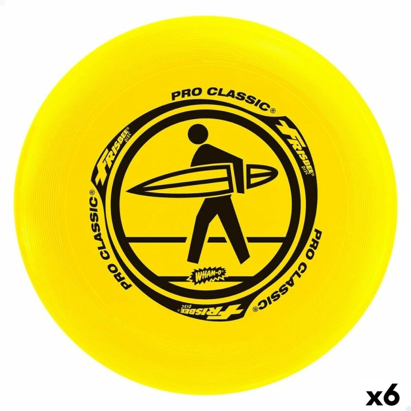 Frisbee Wham-O Pro-Classic Ø 25 cm Flexible 6 Unités