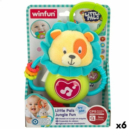 Peluche Hochet Winfun 14 x 19 x 6