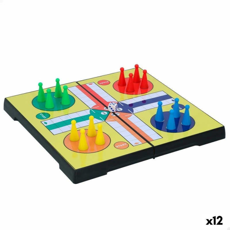 Parchis Colorbaby 20 x 2 x 20 cm (18 Pièces) (12 Unités) Magnétique Voyages