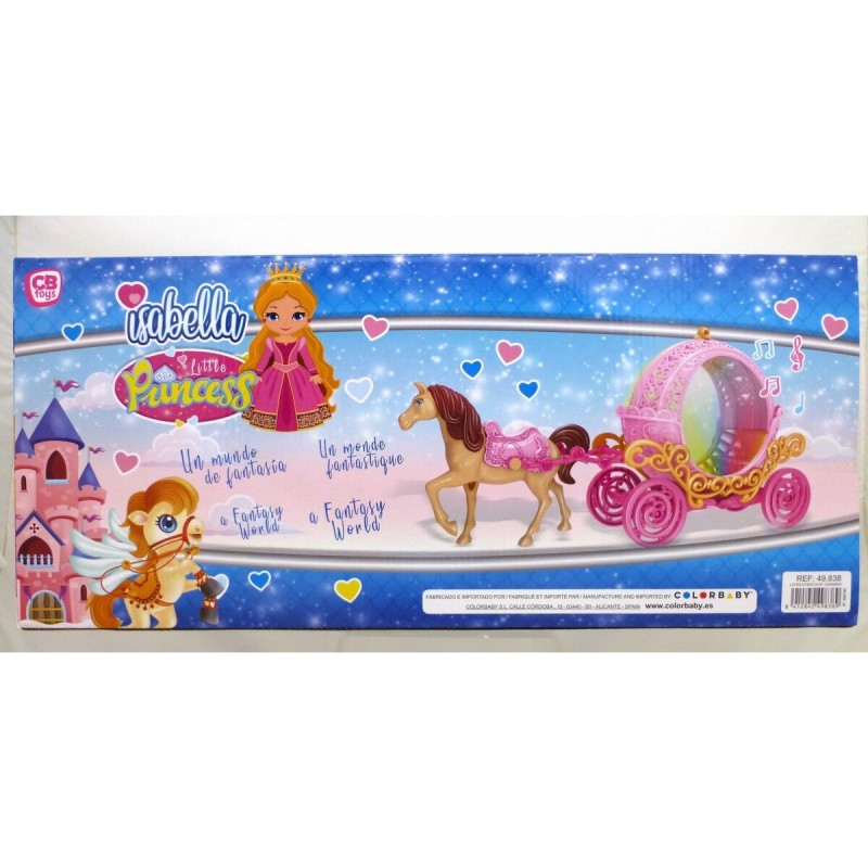 Playset Colorbaby Isabella 6 Unités 28,5 x 14,5 x 7 cm Calèche