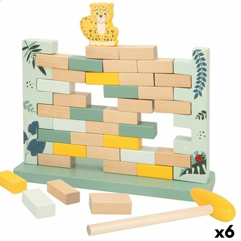 Set de construction Woomax animaux 44 Pièces (6 Unités)