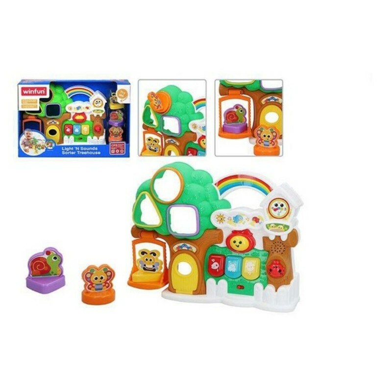 Jouet interactif WinFun Sorter Treehouse Winfun 32 x 24