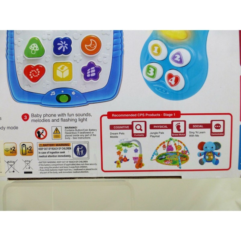 Jouet interactif Winfun 13 x 18,5 x 2,5 cm