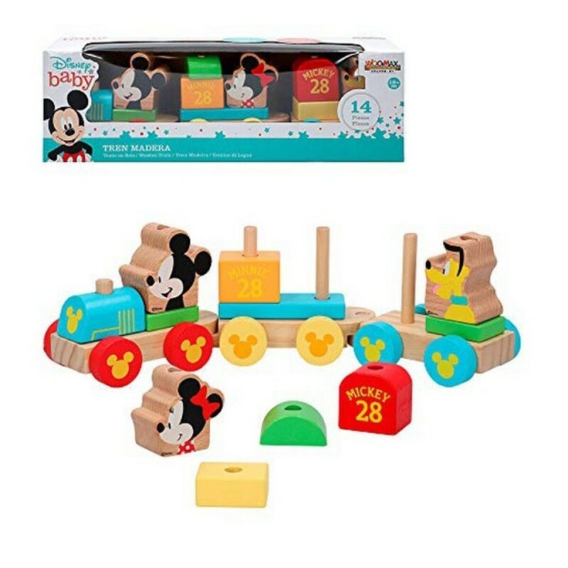 Train Mickey & Minnie Disney 14 pcs 34 cm 34 x 10 x 7