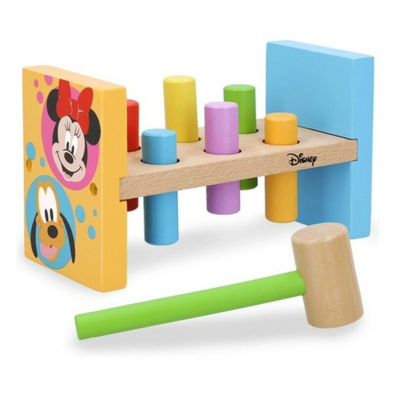 Jeu en bois Disney Marteau (8 pcs)