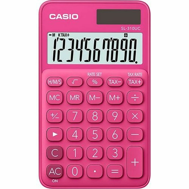 Calculatrice Casio SL-310UC-RD Rouge Plastique 7 x 0