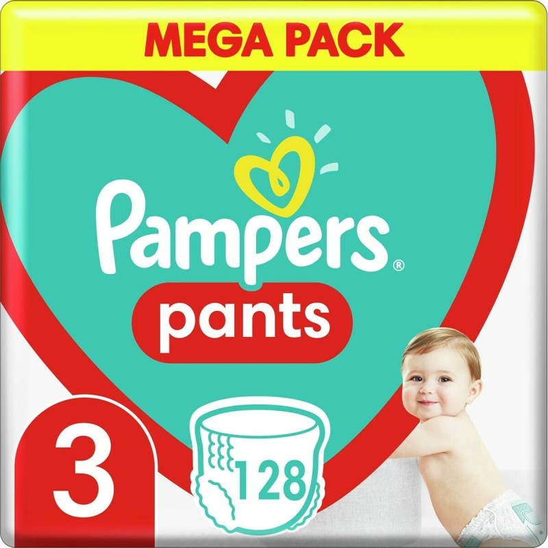 Couches jetables Pampers Pants 3