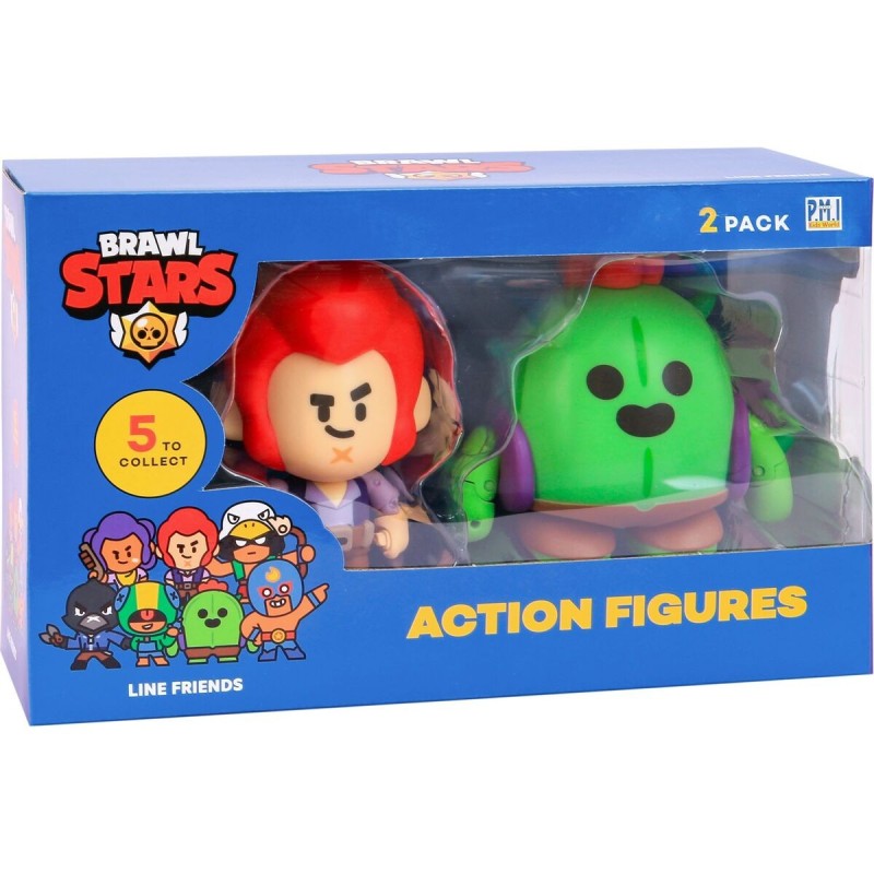 Ensemble de Figurines Brawl Stars BRW6015A 2 Pièces