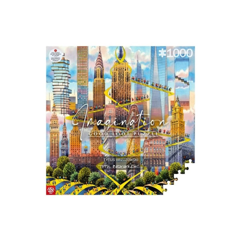 Puzzle Cenega Publishing Good Loot: Tytus Brzozowski Nueva York 1000 Pièces