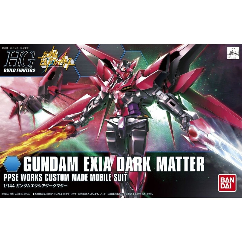 Figurine d’action Bandai GUNDAM EXIA DARK MATTER