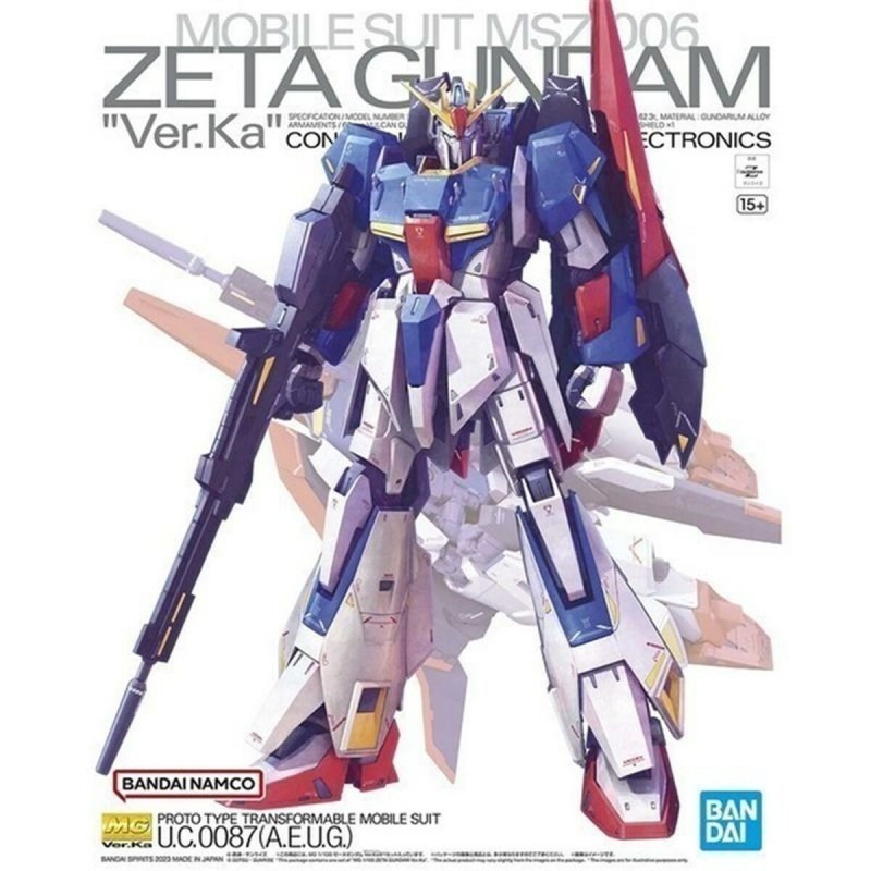 Figure à Collectionner Bandai 1/100 ZETA GUNDAM Ver.Ka