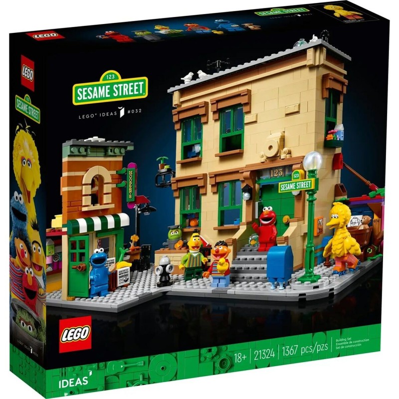 Set de construction Lego 123 CALLE SÉSAMO Noir 1367 Pièces