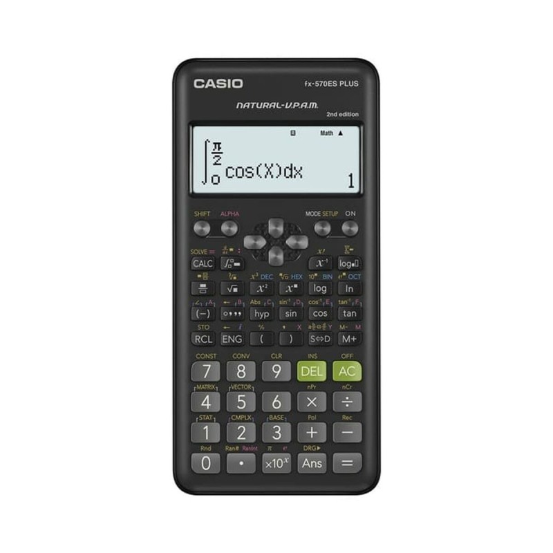 Calculatrice scientifique Casio FX-570ESPLUS-2 BOX Noir