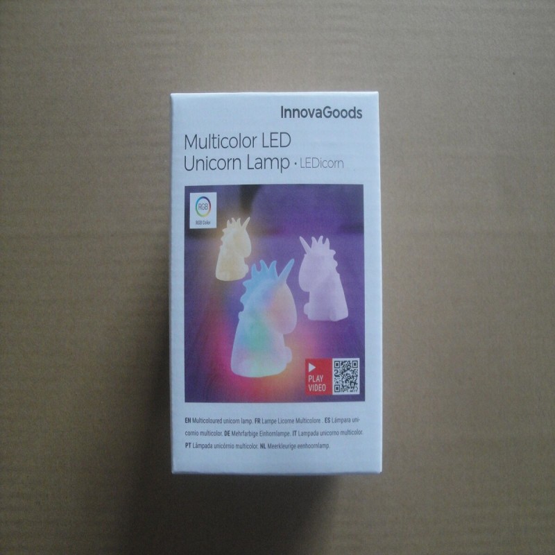 Lampe Multicolore Licorne LEDicorn InnovaGoods