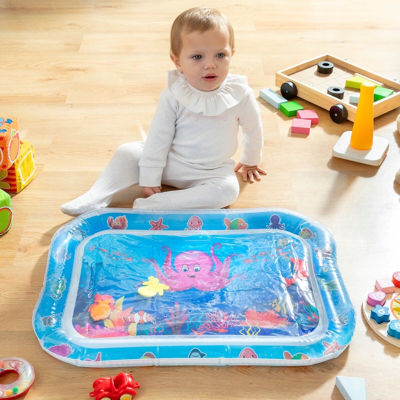 Tapis de Jeu à Eau Gonflable pour Bébé Wabbly InnovaGoods