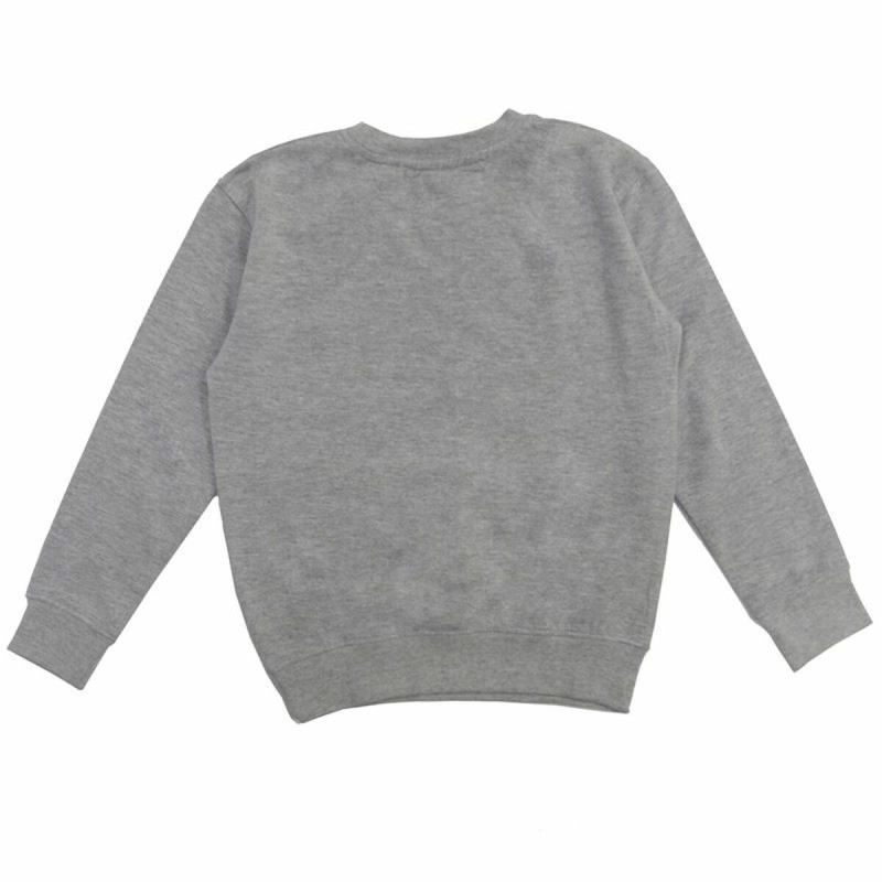 Sweat sans capuche enfant Softee Basic Gris