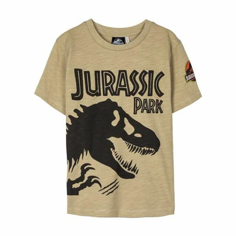 T shirt à manches courtes Enfant Jurassic Park Vert