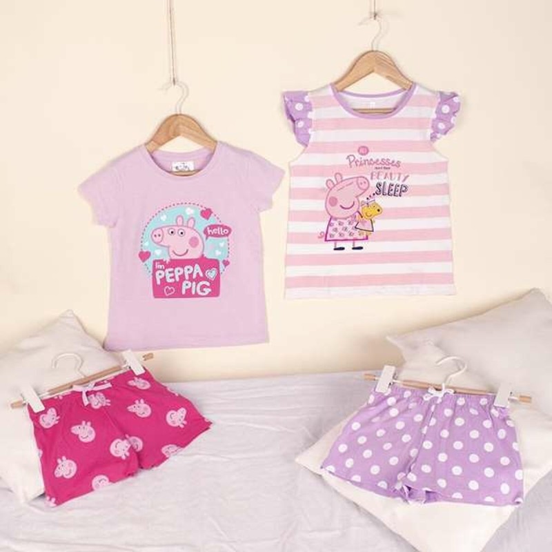 Pyjama Enfant Peppa Pig Rose