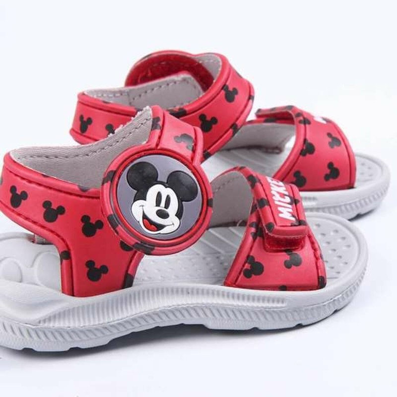 Sandales pour Enfants Mickey Mouse Rouge