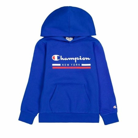 Sweat à capuche enfant Champion Bleu