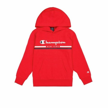 Sweat à capuche enfant Champion Rouge