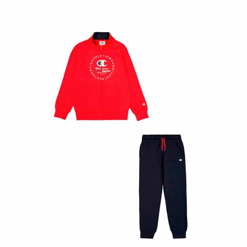 Ensemble de Sport pour Enfants Champion Bleu Rouge 2 Pièces