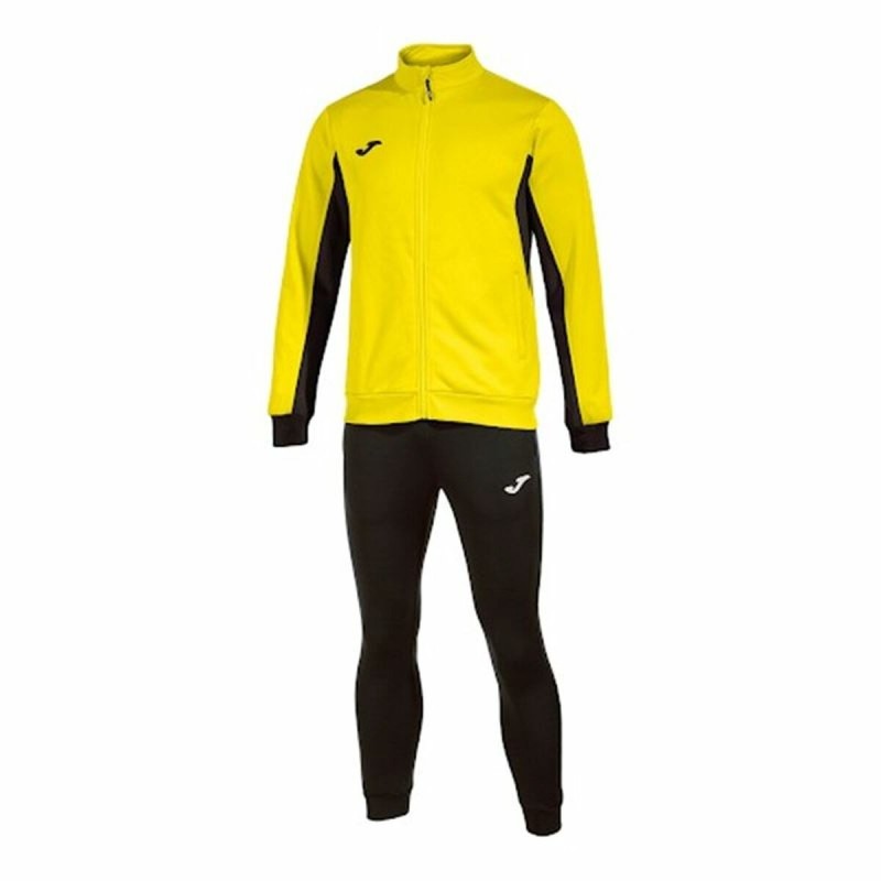 Survêtement Enfant Joma Sport Derby Jaune Noir 2 Pièces