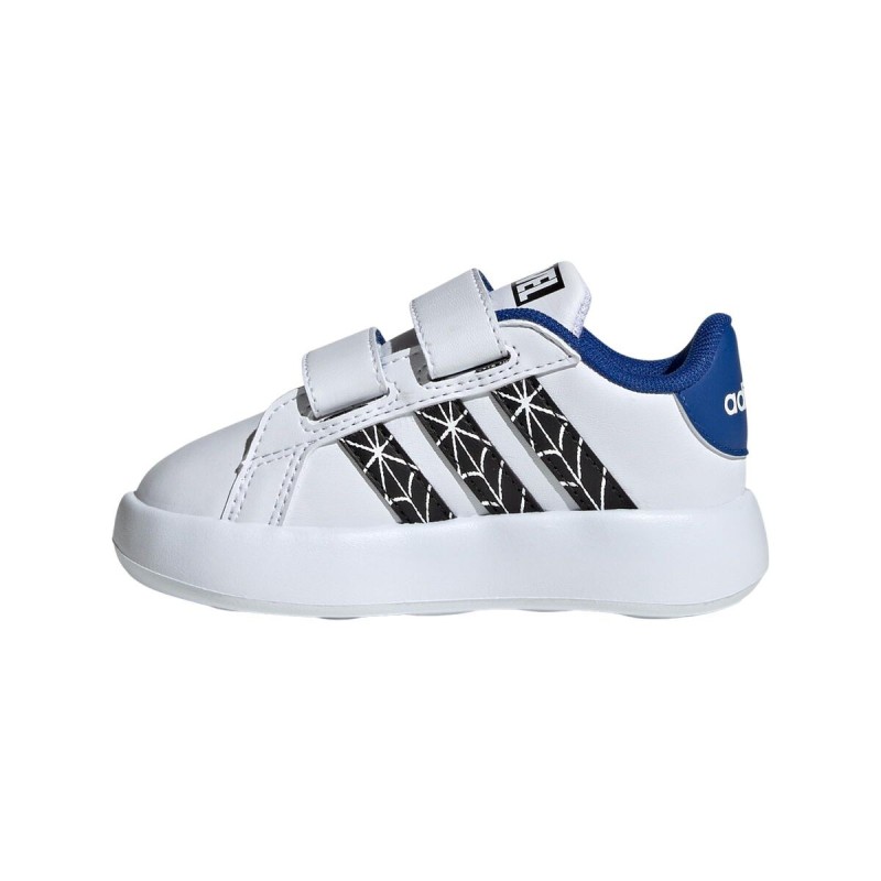 Chaussures de Sport pour Bébés Adidas GRAND COURT SPIDER Blanc