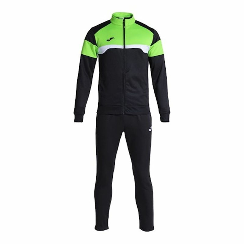 Survêtement Enfant Joma Sport Danubio III Noir Vert 2 Pièces