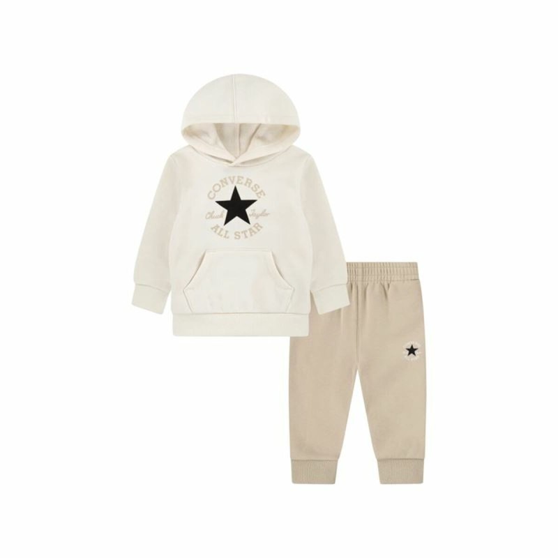 Survêtement Enfant Converse Dissected Ctp Flc Beige 2 Pièces