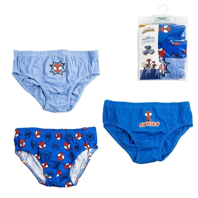 Lot de slips Spidey Multicouleur 3 Unités