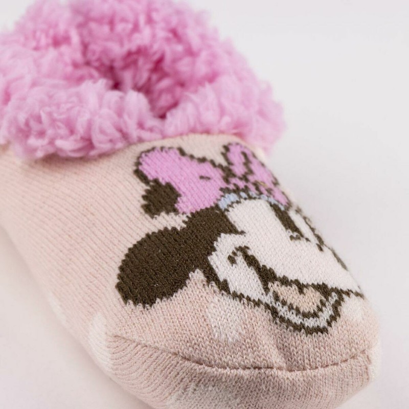 Chaussons Minnie Mouse Rose