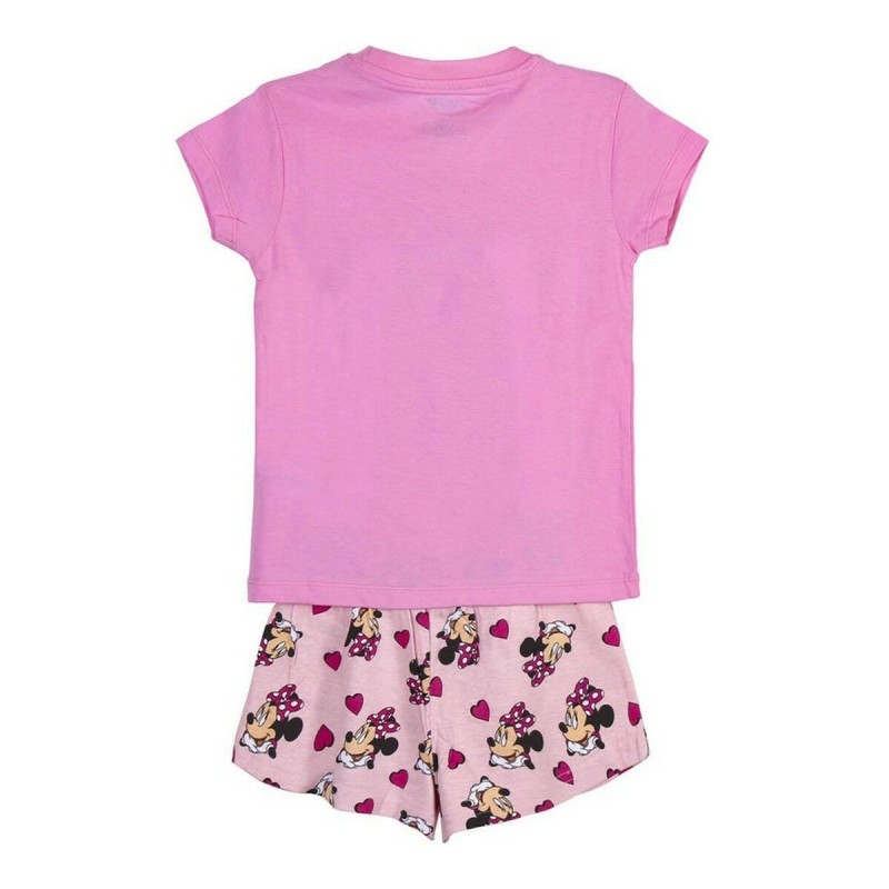 Pyjama D'Été Minnie Mouse Rose