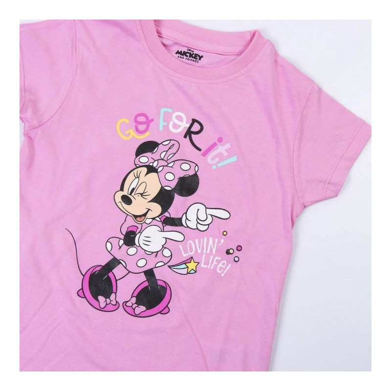 Pyjama D'Été Minnie Mouse Rose