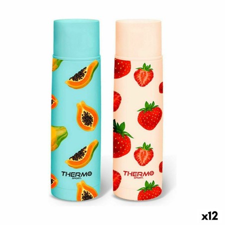 Thermos de Voyage ThermoSport Fruits Acier inoxydable 500 ml (12 Unités)