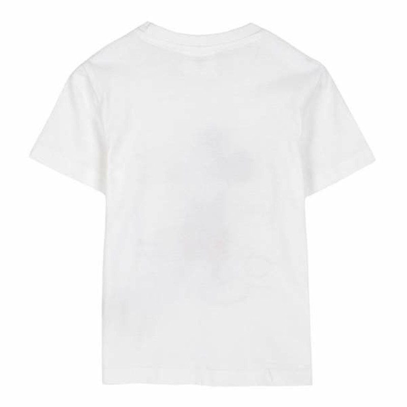 T shirt à manches courtes Enfant Mickey Mouse Blanc