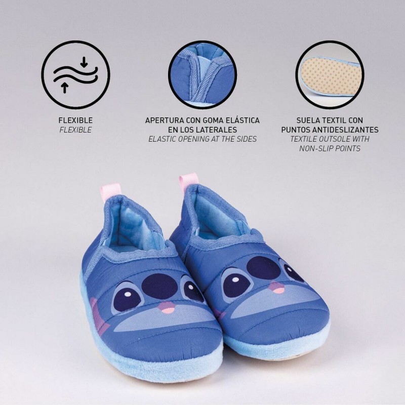 Chaussons Stitch Bleu