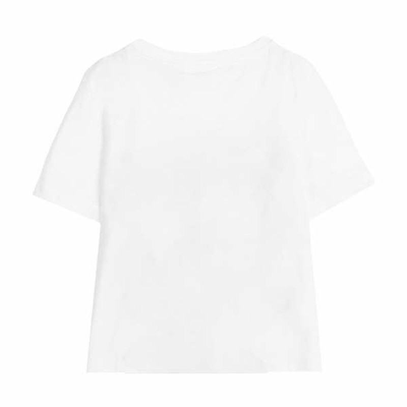 T shirt à manches courtes Enfant Stitch Blanc