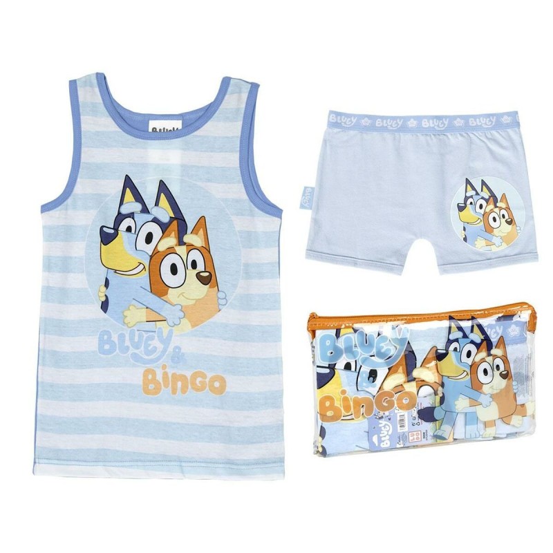 Pyjama Enfant Bluey Bleu clair