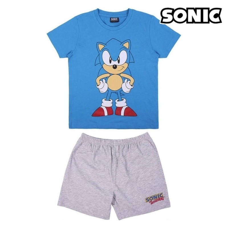 Pyjama Enfant Sonic Bleu