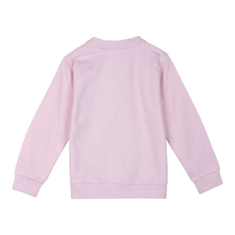 Sweat sans capuche enfant Minnie Mouse Rose