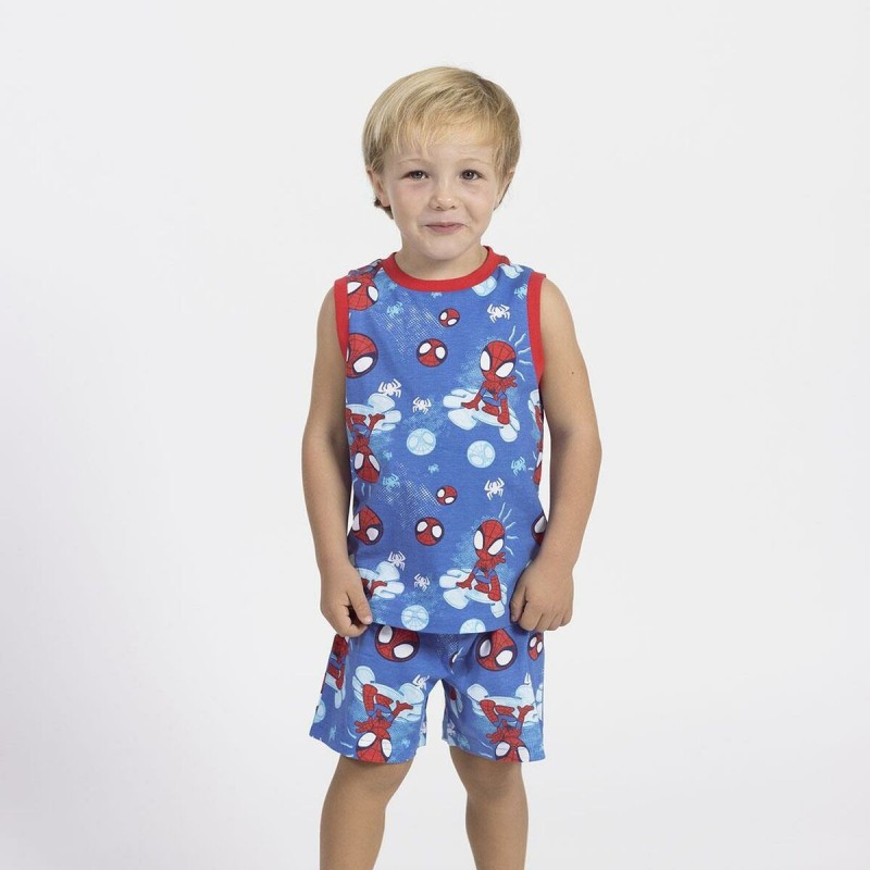 Pyjama Enfant Spidey Bleu