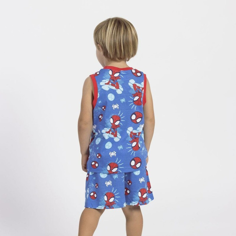 Pyjama Enfant Spidey Bleu