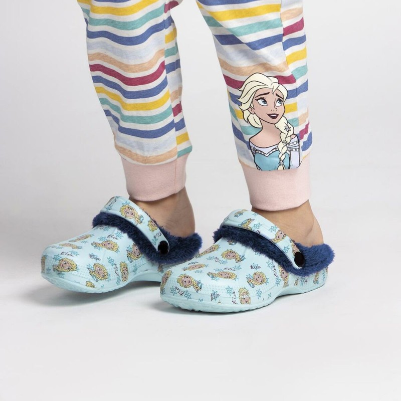 Chaussons Frozen Bleu clair