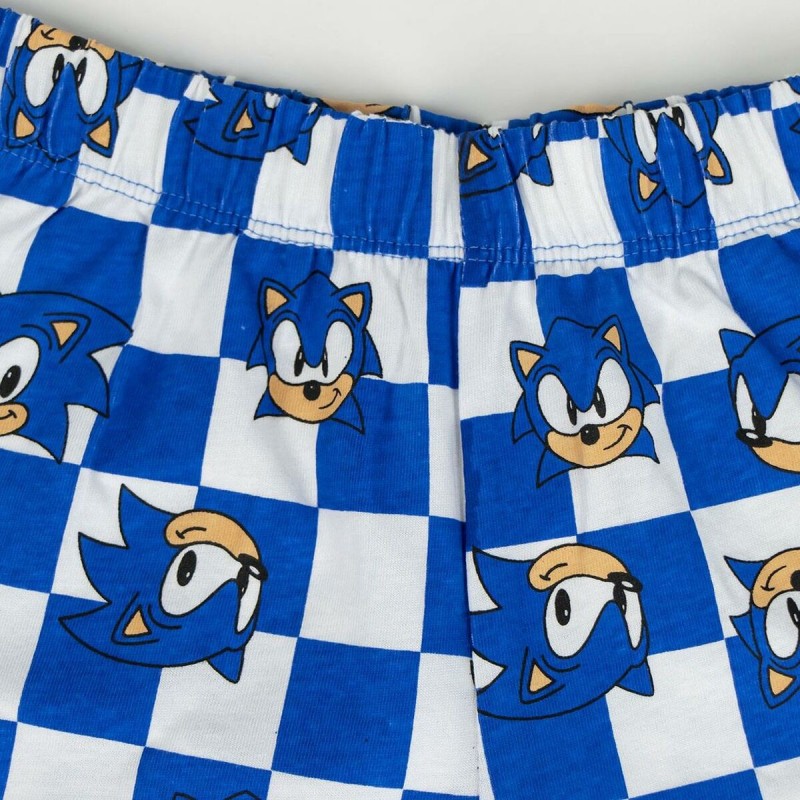 Pyjama Enfant Sonic Bleu